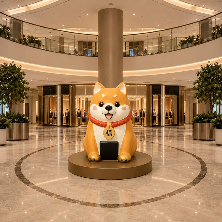 Fiberglass Fortune ит мүсіні