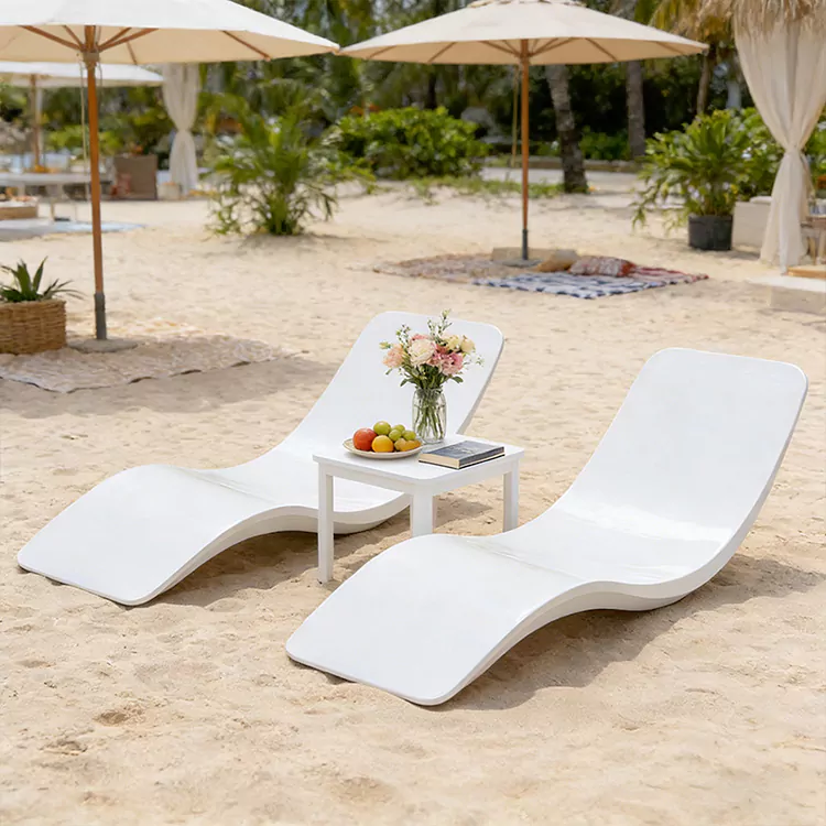S Shaped All Weather FRP Daybed